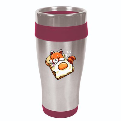 Red Panda 16oz Travel Tumbler