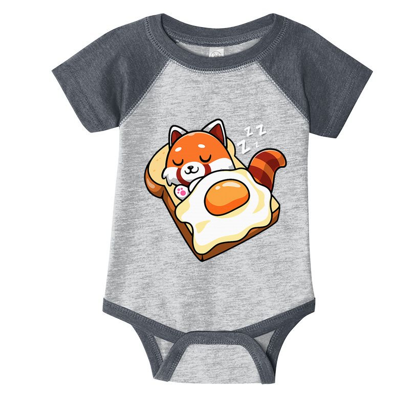 Red Panda Infant Baby Jersey Bodysuit