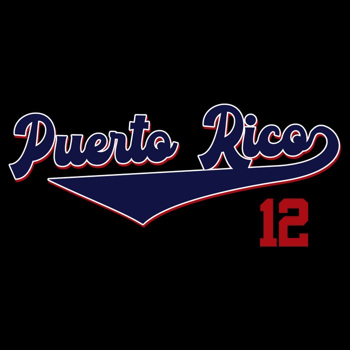 Retro Puerto Rico Beisbol Jersey Boricua Baseball 12 16 in Basic Backpack