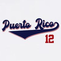 Retro Puerto Rico Beisbol Jersey Boricua Baseball 12 Cooling Performance Crew T-Shirt
