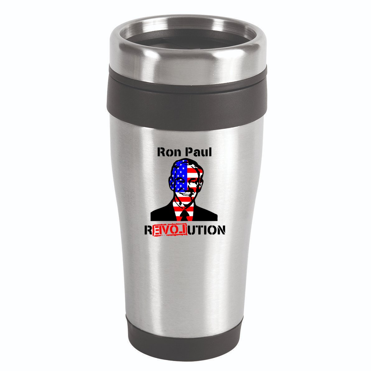 Ron Paul Revolution 16oz Travel Tumbler