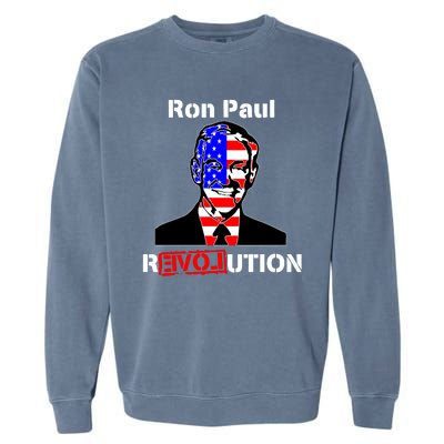 Ron Paul Revolution Garment-Dyed Sweatshirt