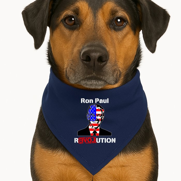 Ron Paul Revolution USA-Made Doggie Bandana