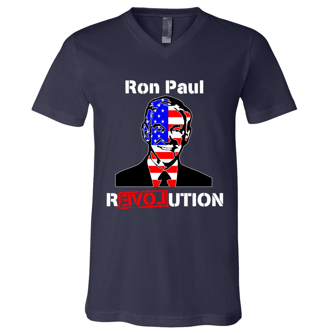 Ron Paul Revolution V-Neck T-Shirt