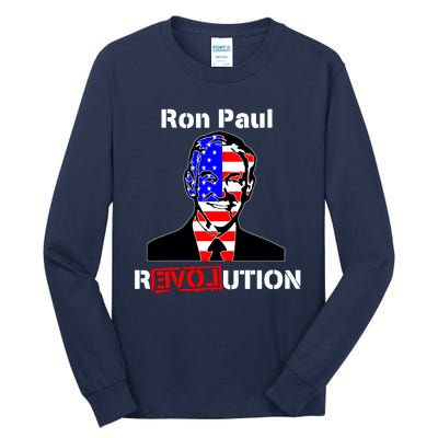 Ron Paul Revolution Tall Long Sleeve T-Shirt