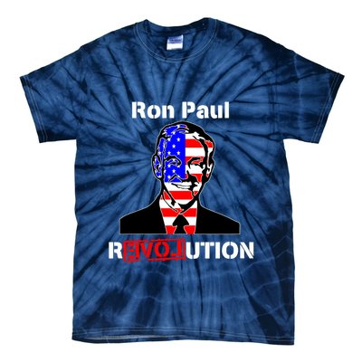 Ron Paul Revolution Tie-Dye T-Shirt