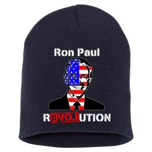 Ron Paul Revolution Short Acrylic Beanie