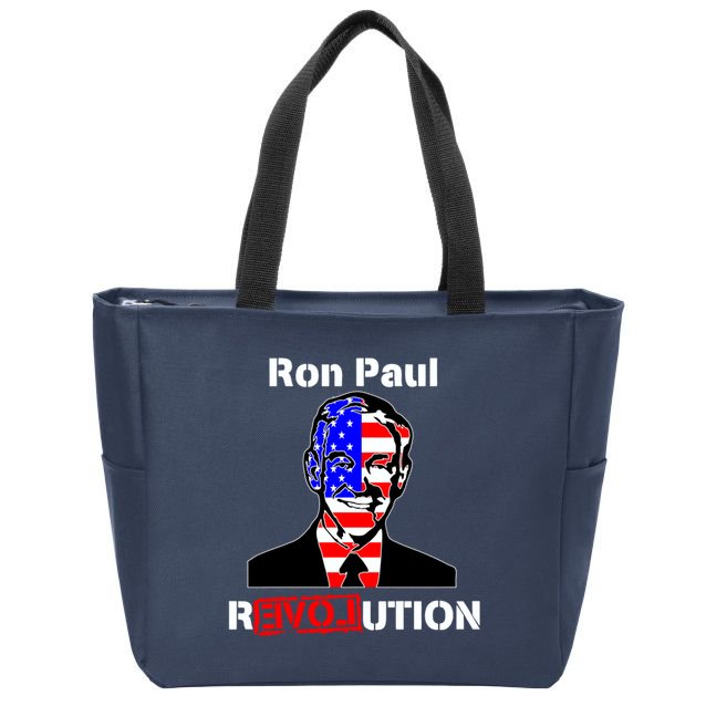 Ron Paul Revolution Zip Tote Bag