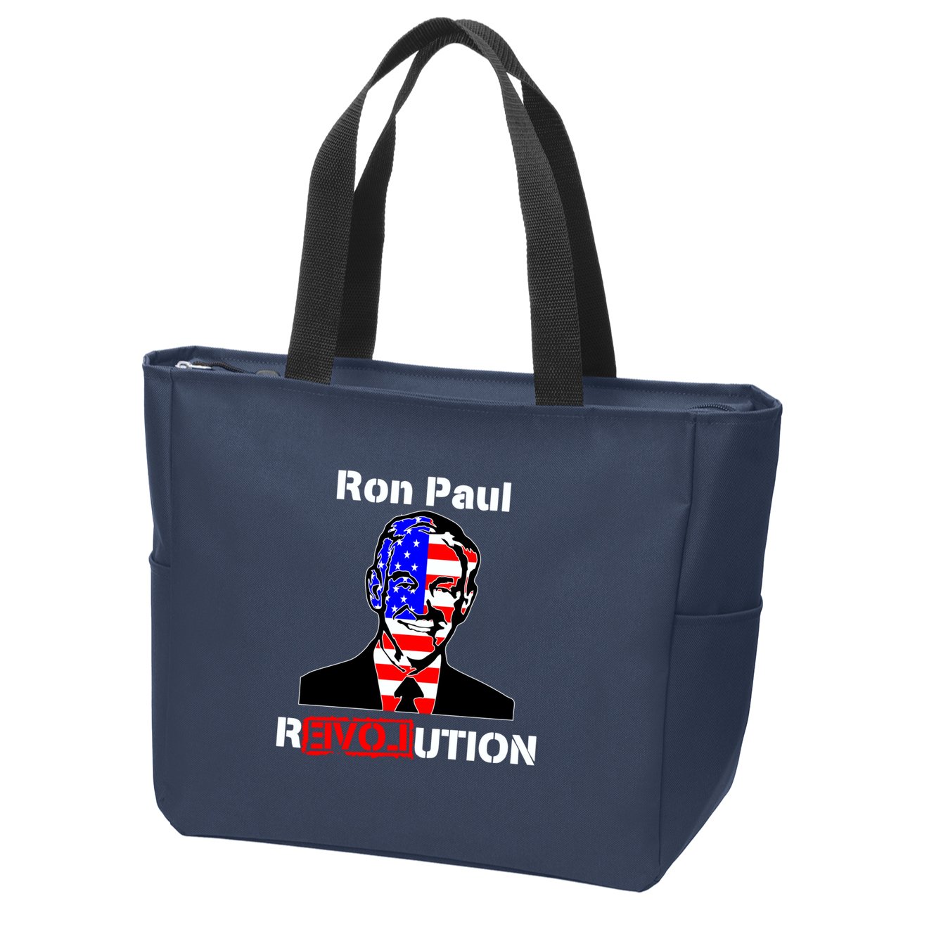 Ron Paul Revolution Zip Tote Bag