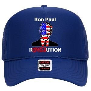 Ron Paul Revolution High Crown Mesh Back Trucker Hat