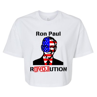 Ron Paul Revolution Bella+Canvas Jersey Crop Tee