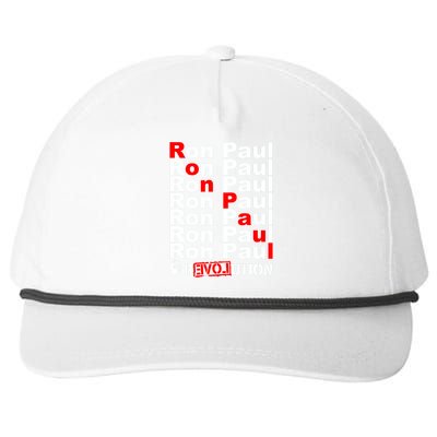 Ron Paul Revolution Word Snapback Five-Panel Rope Hat