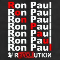 Ron Paul Revolution Word Adult Drive Performance Visor