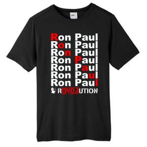 Ron Paul Revolution Word Tall Fusion ChromaSoft Performance T-Shirt