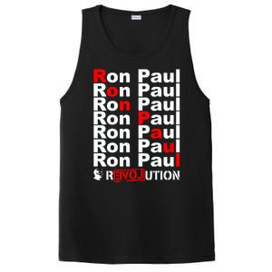 Ron Paul Revolution Word PosiCharge Competitor Tank