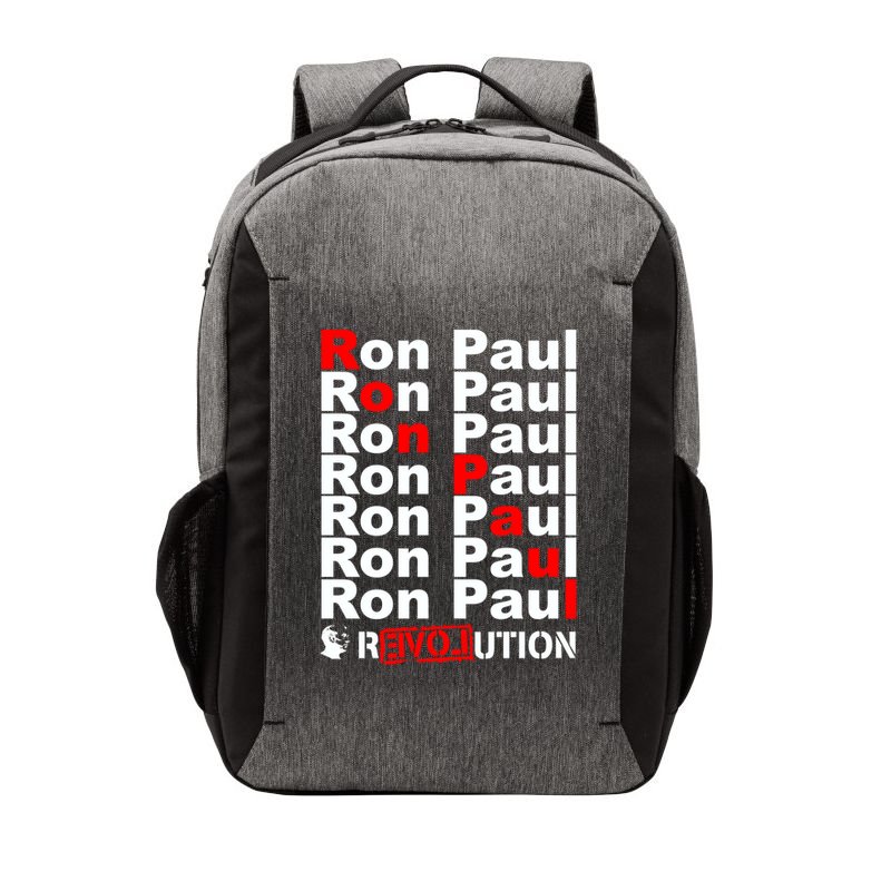 Ron Paul Revolution Word Vector Backpack