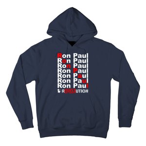 Ron Paul Revolution Word Hoodie