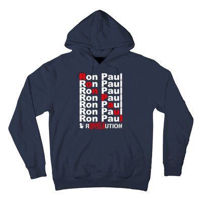 Ron Paul Revolution Word Hoodie