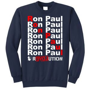 Ron Paul Revolution Word Sweatshirt