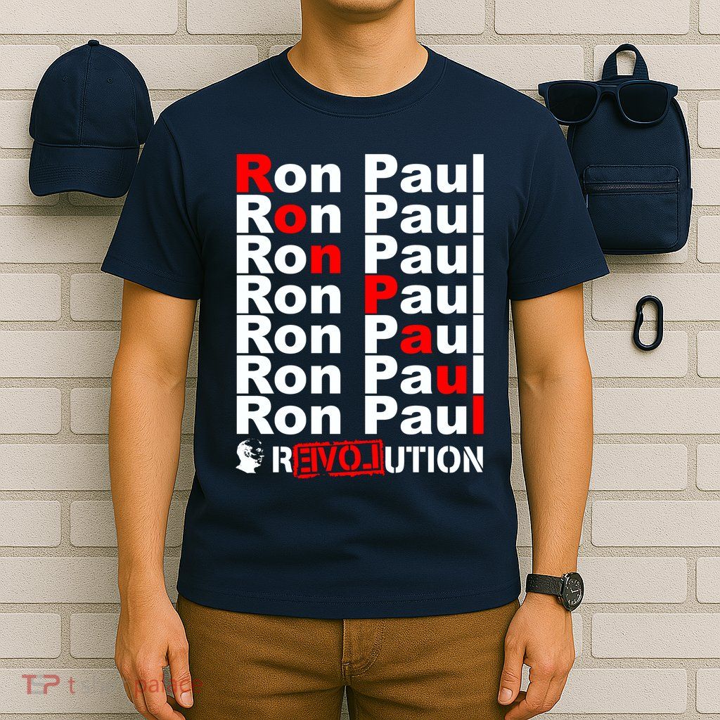 Ron Paul Revolution Word T-Shirt