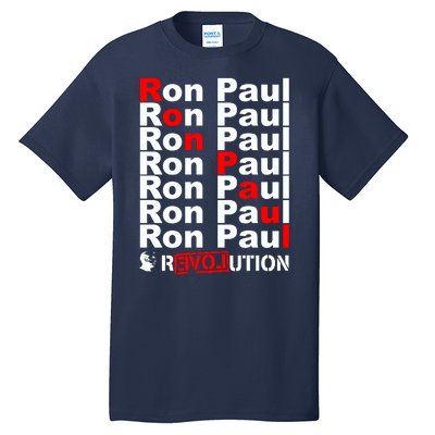 Ron Paul Revolution Word Tall T-Shirt