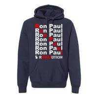 Ron Paul Revolution Word Premium Hoodie