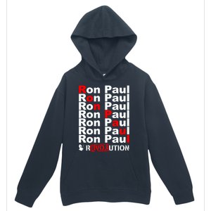 Ron Paul Revolution Word Urban Pullover Hoodie