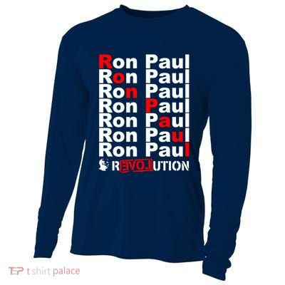 Ron Paul Revolution Word Cooling Performance Long Sleeve Crew