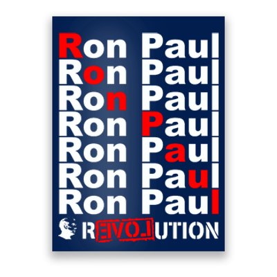 Ron Paul Revolution Word Poster