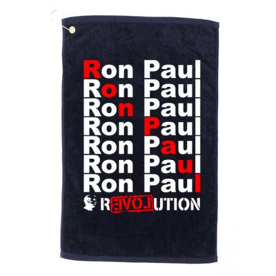 Ron Paul Revolution Word Golf Towel