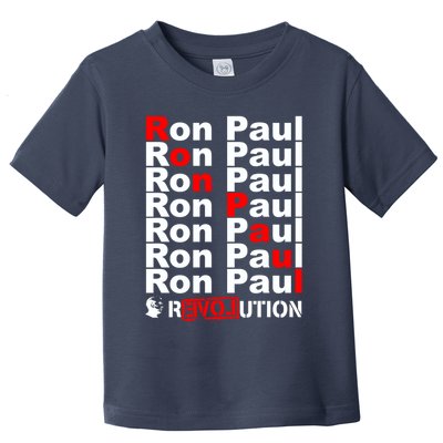 Ron Paul Revolution Word Toddler T-Shirt