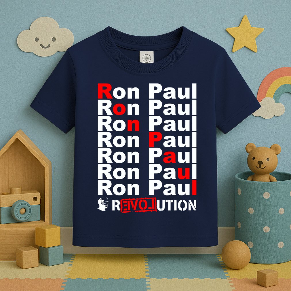 Ron Paul Revolution Word Toddler T-Shirt