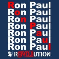 Ron Paul Revolution Word Womens T-Shirt