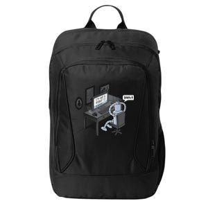 Robot Problems City Backpack