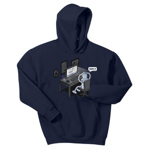 Robot Problems Kids Hoodie