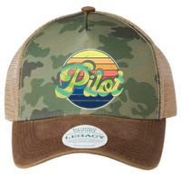 Retro Pilot Legacy Tie Dye Trucker Hat