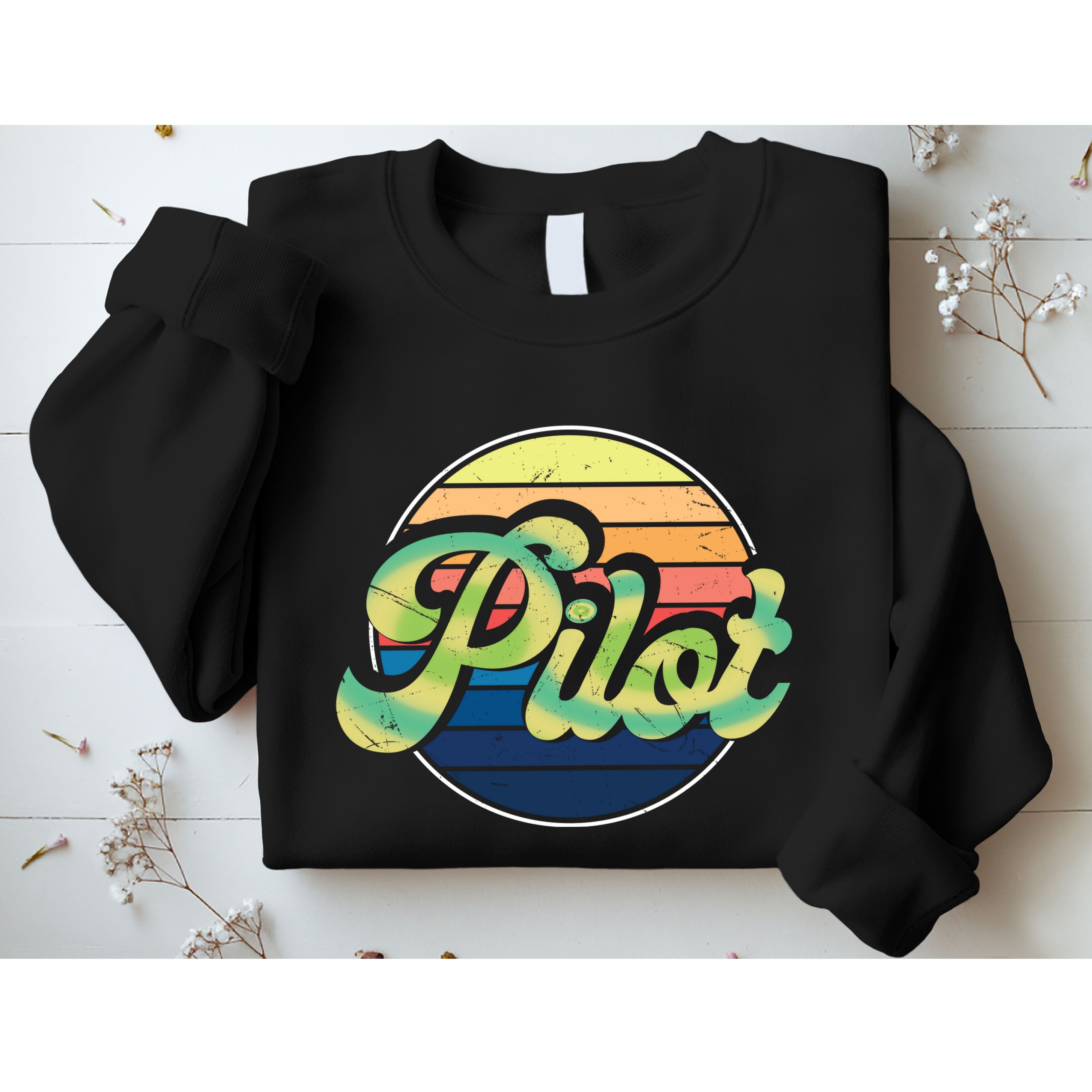 Retro Pilot Sweatshirt