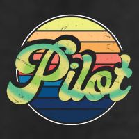 Retro Pilot 15oz Campfire Ceramic Mug