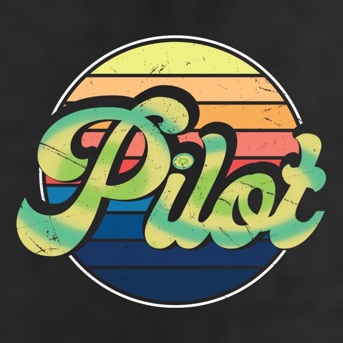Retro Pilot 15oz Campfire Ceramic Mug