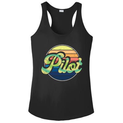 Retro Pilot Ladies PosiCharge Competitor Racerback Tank