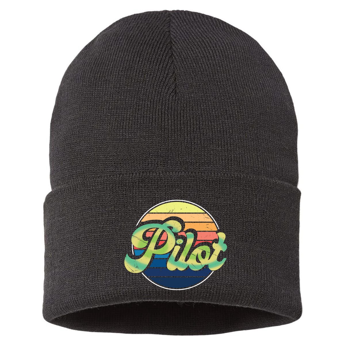 Retro Pilot Sustainable Knit Beanie
