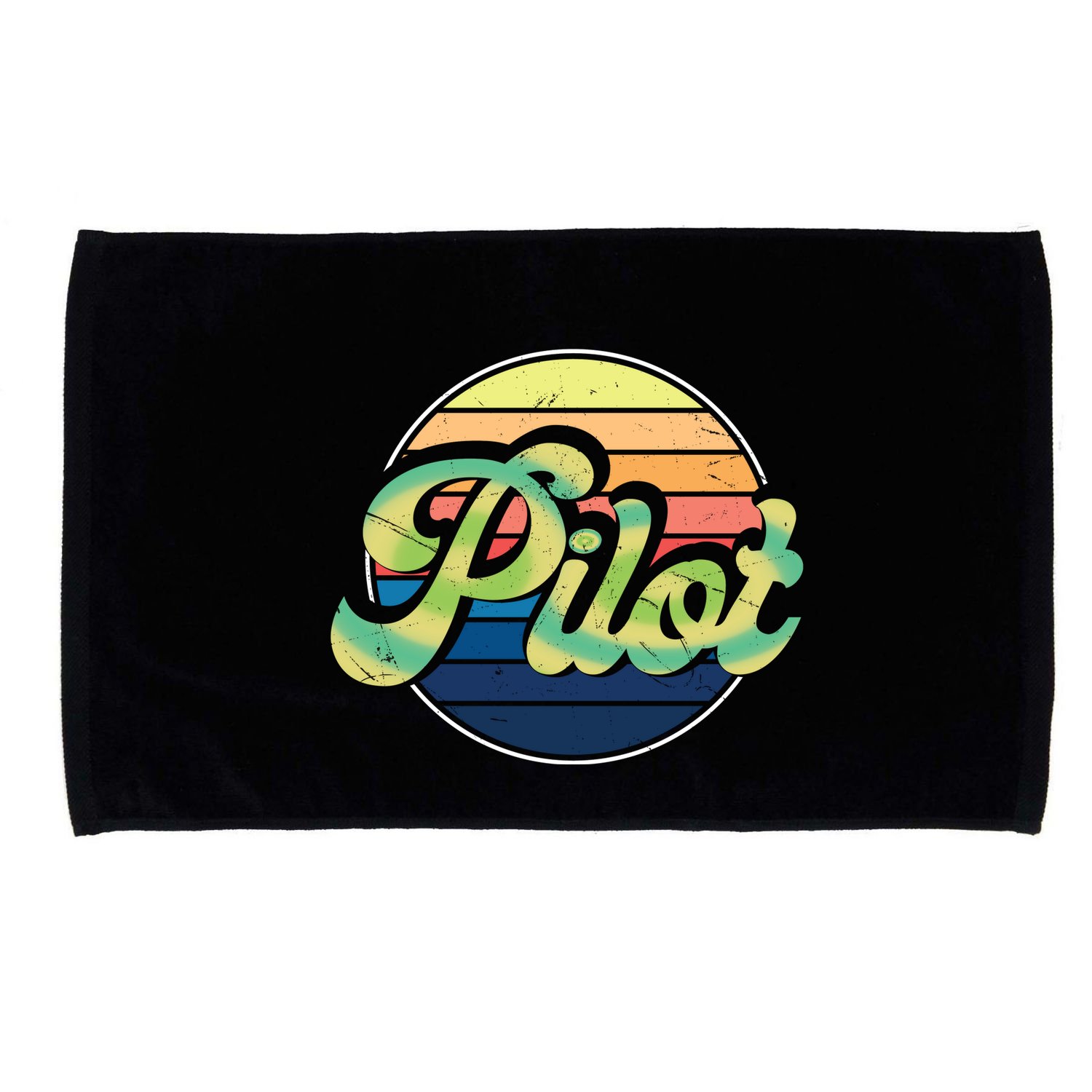 Retro Pilot Microfiber Hand Towel