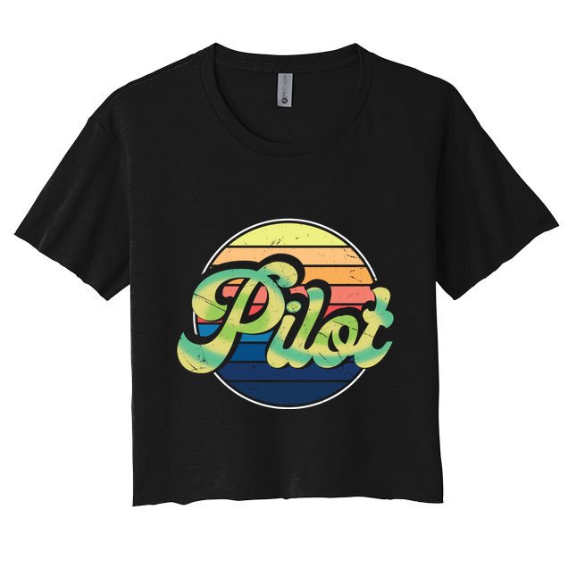 Retro Pilot Crop Top