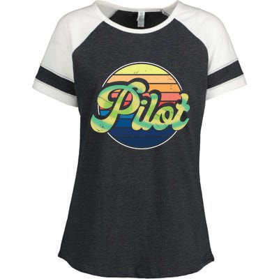 Retro Pilot Enza Ladies Jersey Colorblock Tee