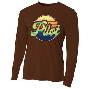 Retro Pilot Cooling Performance Long Sleeve Crew