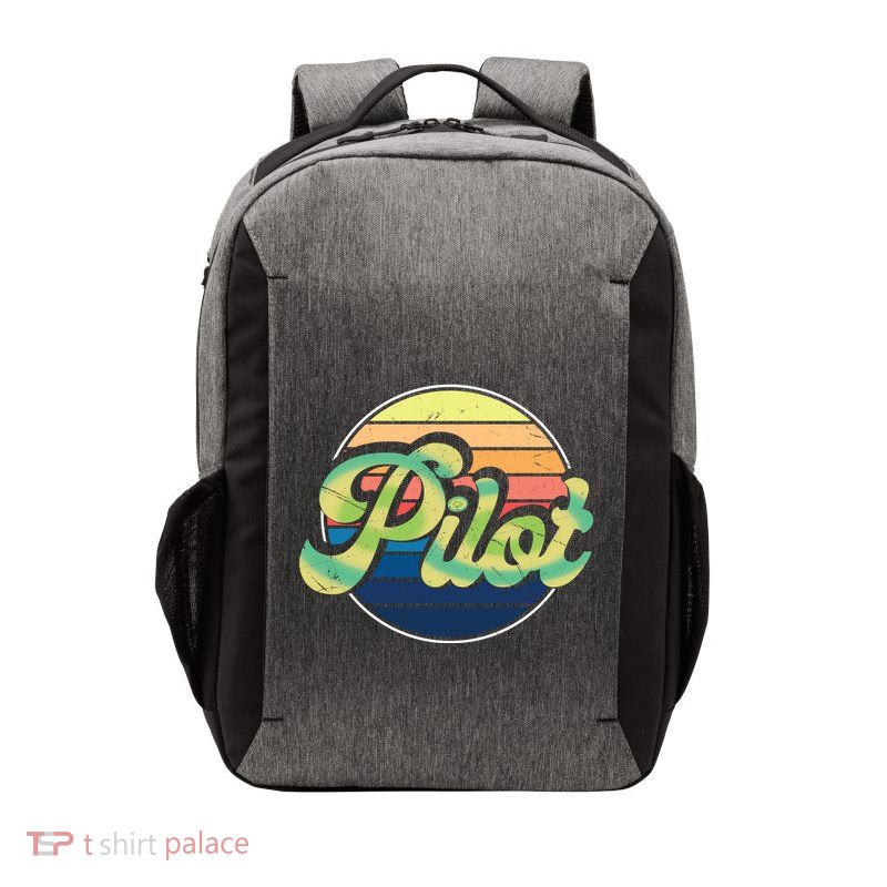 Retro Pilot Vector Backpack