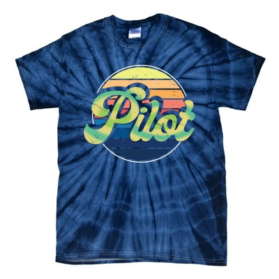 Retro Pilot Tie-Dye T-Shirt