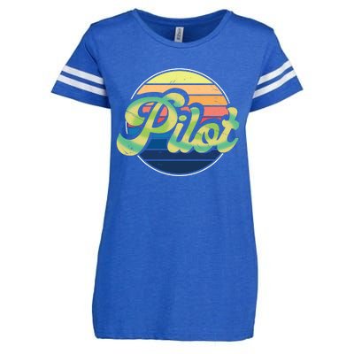 Retro Pilot Enza Ladies Jersey Football T-Shirt