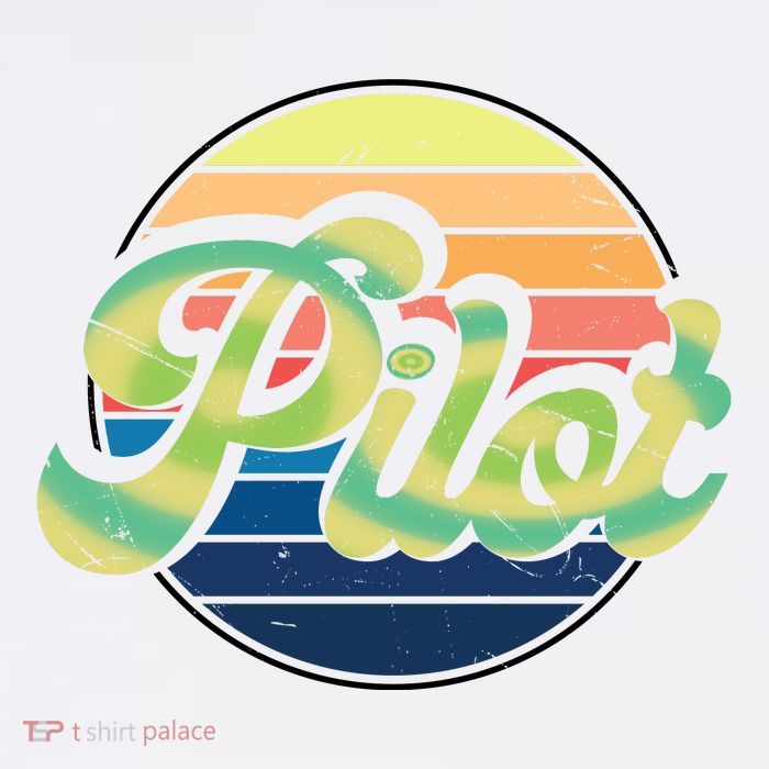 Retro Pilot Garment-Dyed Sweatshirt