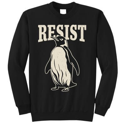 Resist Penguin Sweatshirt